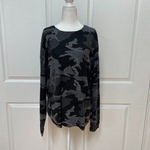 Men's Camo Print Cashmere Sweater from Amicale